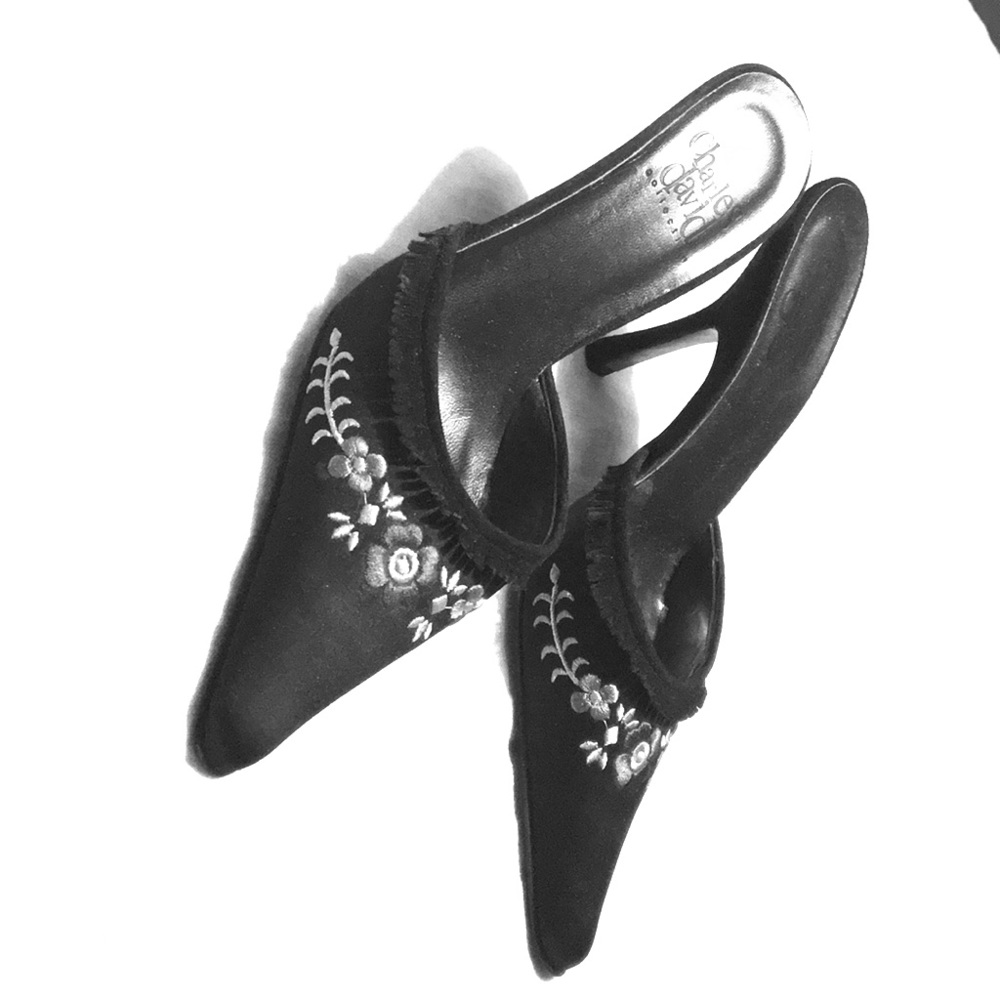 Charles David pointed to pumps